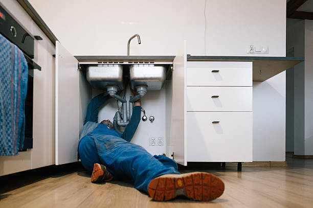 Professional Drain Cleaning technician working in Charleston, SC